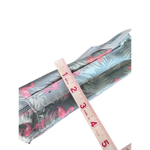 Narwey Cute Flamingo Makeup Bag Travel Organizer Multicolor Waterproof - Picture 14 of 14